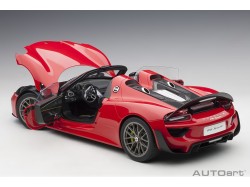 Porsche 918 Spyder Weissach Package 1:12 (Guards Red) - AUTOart