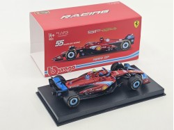 F1 SF-24 TEAM SCUDERIA FERRARI no.55  SEASON 2024  1:43 Bburago - PC box - Sainz USA