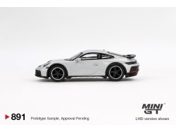 PORSCHE 911 (992) DAKAR ICE GRAY METALLIC 2023 -1:64 - Mini GT