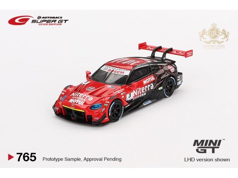 NISSAN Z GT500 nr.3 NITERRA MOTUL Z NDDP RACING SUPER GT SERIES 2023 - 1:64 - Mini GT - blister