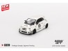 FIAT 595 ABARTH LB-WORKS X ABAS WORKS GARA WHITE 2024 -1:64 - Mini GT