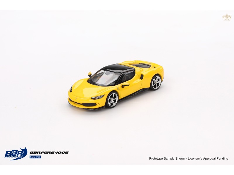 Ferrari 296 GTB Giallo Modena -1:64 - BBR