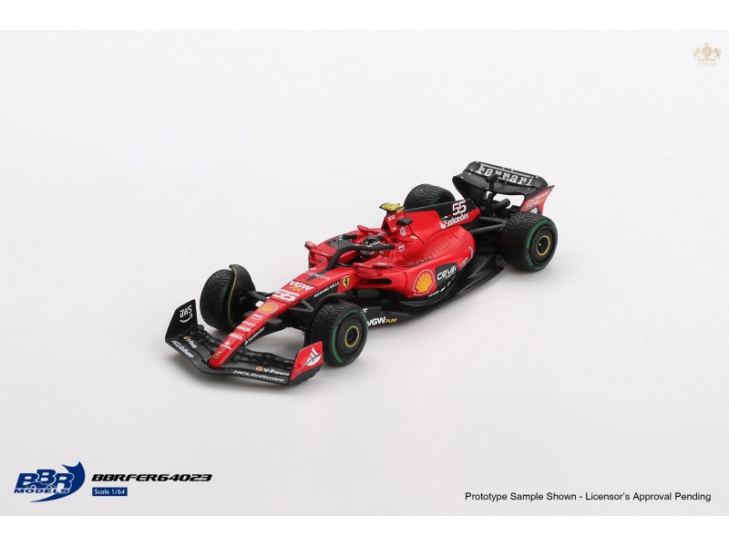 FERRARI SF23  nr.55 C. SAINZ MONACO GP 2023  -1:64 - BBR