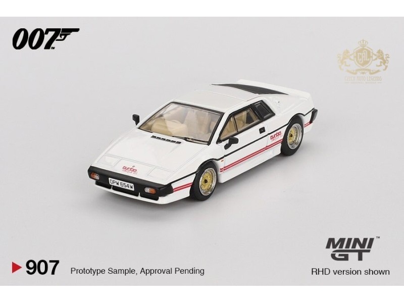 LOTUS ESPRIT TURBO FOR YOUR EYES ONLY 1981- French - 1:64 - Mini GT