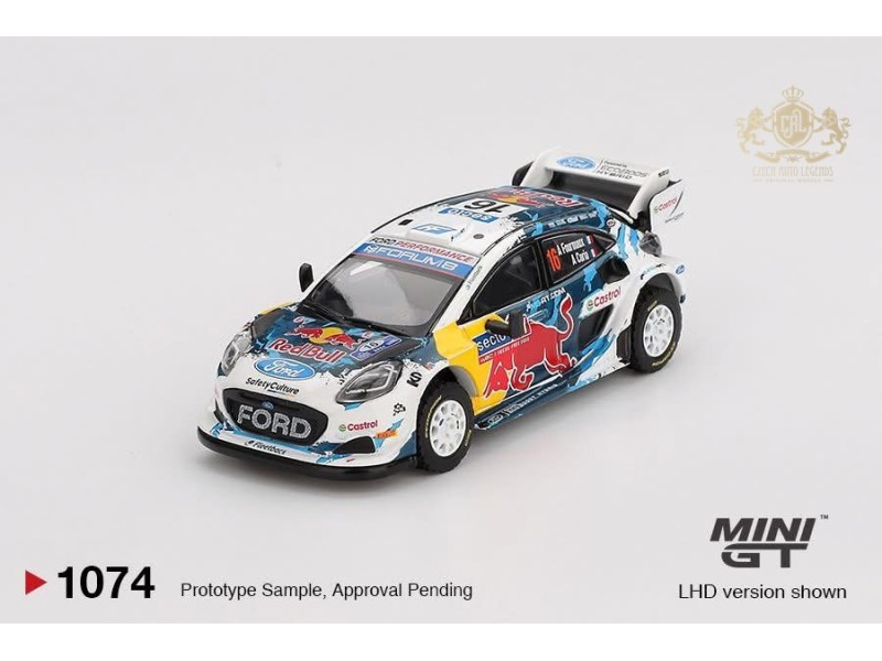 FORD PUMA RALLY 1 nr.16 M-SPORT FORD WRT RALLY FINLAND 2004 1:64 - Mini GT