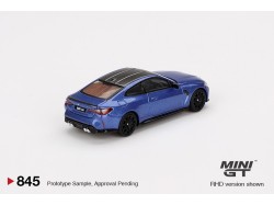 BMW M4 Competition (G82) Portimao Blue  -1:64 - Mini GT