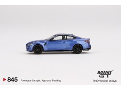 BMW M4 Competition (G82) Portimao Blue  -1:64 - Mini GT