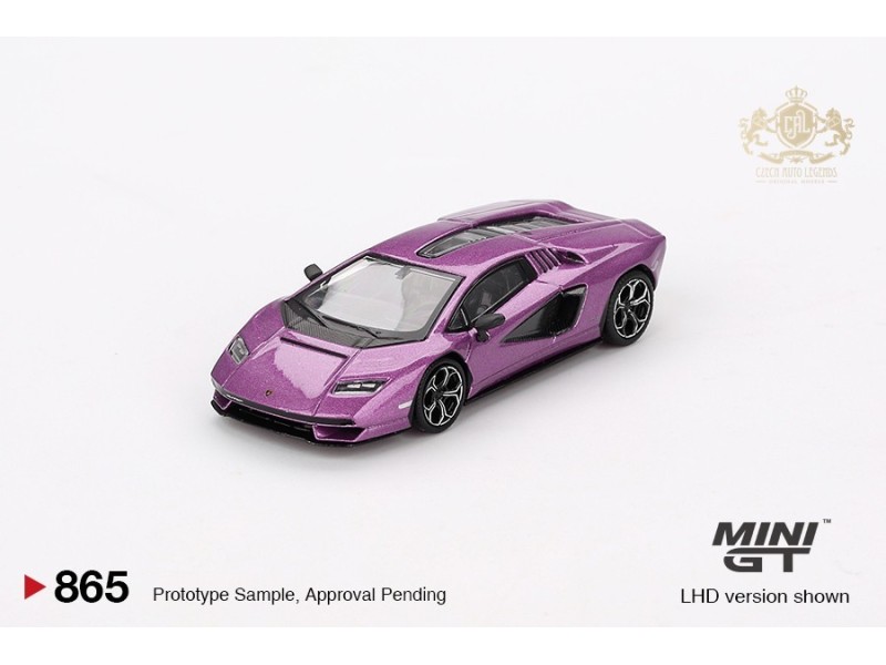 Lamborghini Countach LPI 800-4 Viola 30th  -1:64 - Mini GT