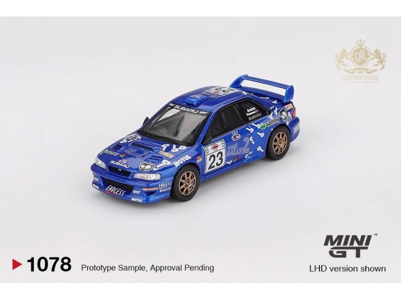 SUBARU IMPREZA WRC99 ACROPOLIS RALLY nr.23 2000 - 1:64 - Mini GT - blister