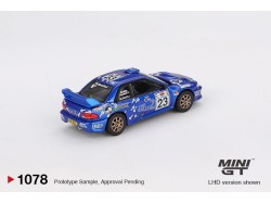 SUBARU IMPREZA WRC99 ACROPOLIS RALLY nr.23 2000 - 1:64 - Mini GT - blister