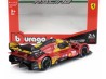 FERRARI - 499P 3.0L TURBO V6 TEAM FERRARI AF CORSE N50 WINNER 24h LE MANS 2024 1:43 - RED - Bburago