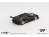 LAMBORGHINI AVENTADOR LB-WORKS LIMITED EDITION MATTE BLACK 2025 - 1:64 - Mini GT