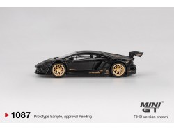 LAMBORGHINI AVENTADOR LB-WORKS LIMITED EDITION MATTE BLACK 2025 - 1:64 - Mini GT - blister