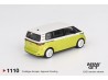 VOLKSWAGEN ID.BUZZ CANDY WHITE - POMELO YELLOW 2023 - 1:64 - Mini GT - blister