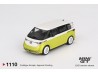 VOLKSWAGEN ID.BUZZ CANDY WHITE - POMELO YELLOW 2023 - 1:64 - Mini GT - blister