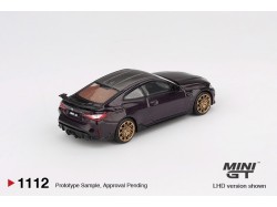 BMW M4 (G82) PERFORMANCE DAYTONA VIOLET 2021 - 1:64 - Mini GT