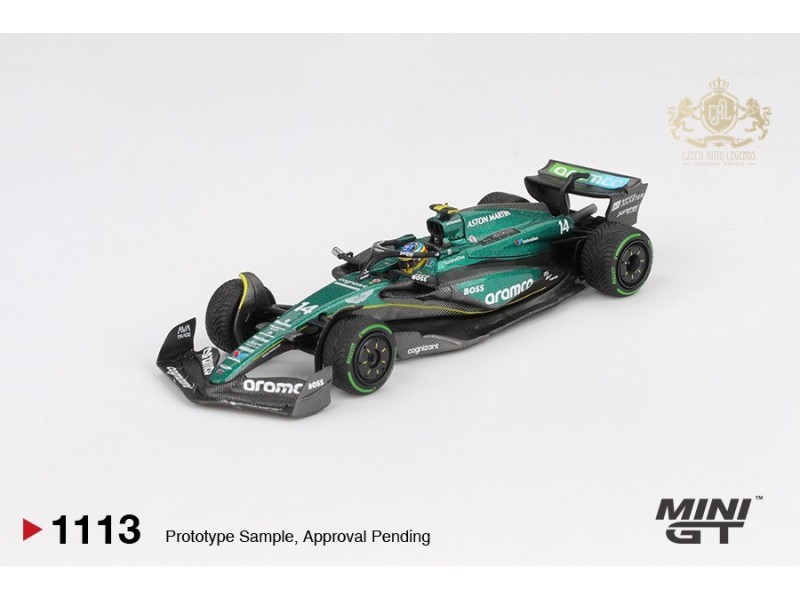ASTON MARTIN AMR24 nr.14 FERNANDO ALONSO CANADIAN GP 2024- 1:64 - Mini GT