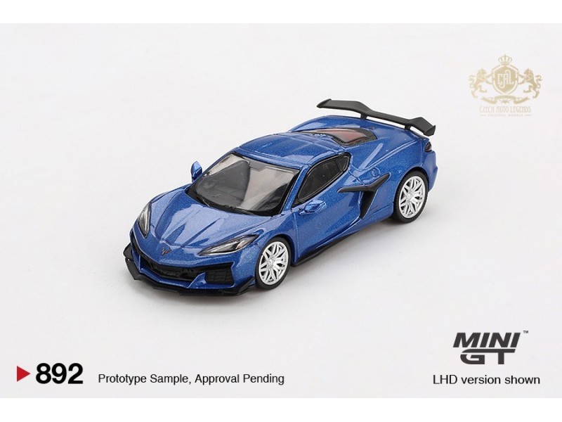 CHEVROLET CORVETTE C8 Z06 ELKHART LAKE BLUE METALLIC 2023 - 1:64 - Mini GT