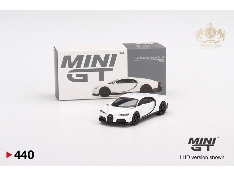 Bugatti Chiron Super Sport White - 1:64 - Mini GT
