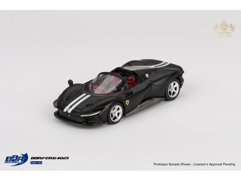 FERRARI DAYTONA SP3 MATT BLACK 2024  -1:64 - BBR