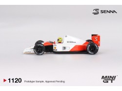 McLaren MP4/6 nr.1 Ayrton Senna 1991 Japanese Grand Prix 2nd Place - 1:64 - Mini GT