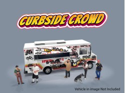 American Diorama Figure set – Curbside Crowd 1:64