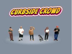 American Diorama Figure set – Curbside Crowd 1:64
