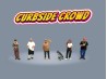American Diorama Figure set – Curbside Crowd 1:64