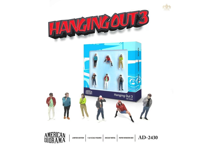 American Diorama  Figure set – Behind the Scenes 2 –  1:64