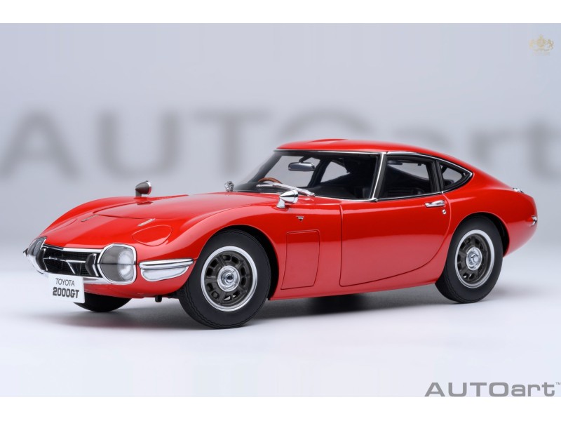 Toyota 2000GT 1967 1:18 (red) - AUTOart