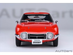 Toyota 2000GT 1967 1:18 červená - AUTOart