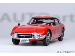 Toyota 2000GT 1967 1:18 (red) - AUTOart