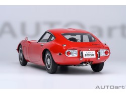 Toyota 2000GT 1967 1:18 červená - AUTOart