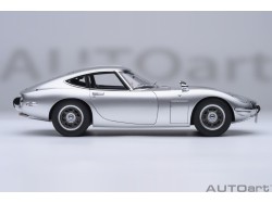 Toyota 2000GT 1967 1:18 stříbrná – AUTOart