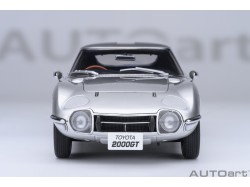 Toyota 2000GT 1967 1:18 (silver) – AUTOart