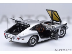 Toyota 2000GT 1967 1:18 stříbrná – AUTOart