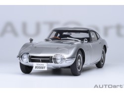 Toyota 2000GT 1967 1:18 stříbrná – AUTOart