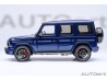 Mercedes-AMG G63 2019 1:18 (brilliant blue metallic) - AUTOart