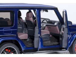 Mercedes-AMG G63 2019 1:18 (brilliant blue metallic) - AUTOart