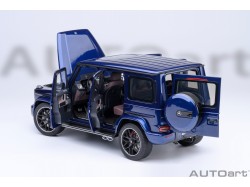 Mercedes-AMG G63 2019 1:18 (brilliant blue metallic) - AUTOart