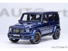 Mercedes-AMG G63 2019 1:18 (brilliant blue metallic) - AUTOart