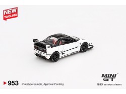 Mazda AZ-1 Liberty Walk LB40 White 2024 Tokyo Auto Salon - 1:64 - Mini GT