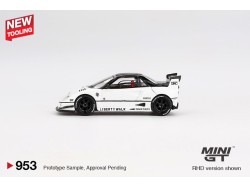 Mazda AZ-1 Liberty Walk LB40 White 2024 Tokyo Auto Salon - 1:64 - Mini GT