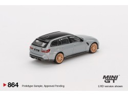 BMW M3 TOURING (G81) COMPETITION BROOKLYN GREY 2024 - 1:64 - Mini GT
