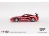 TOYOTA SUPRA (A80) TOP SECRET GT-300 RED CHROME 2014 - 1:64 - Mini GT - blistr