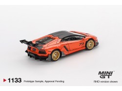 LAMBORGHINI AVENTADOR LB-WORKS LIMITED EDITION ORANGE MDX 2025 - 1:64 - Mini GT - blister