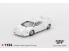 LAMBORGHINI COUNTACH 25TH ANNIVERSARY WHITE 1989 - 1:64 - Mini GT