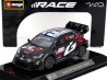 TOYOTA YARIS GR RALLY1 HYBRID TEAM TOYOTA GAZOO RACING WRT N 69 RALLY 2024 K. ROVANPERA - J. HALTTUNEN - černá 1:43 - Bburago