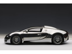 Bugatti Veyron Pur Sang 1:18 (Polished Aluminium/Carbon) - AUTOart