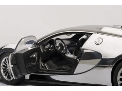 Bugatti Veyron Pur Sang 1:18 (Polished Aluminium/Carbon) - AUTOart